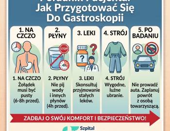 PORADNIK PACJENTA: Jak przygotować się do gastroskopii? 