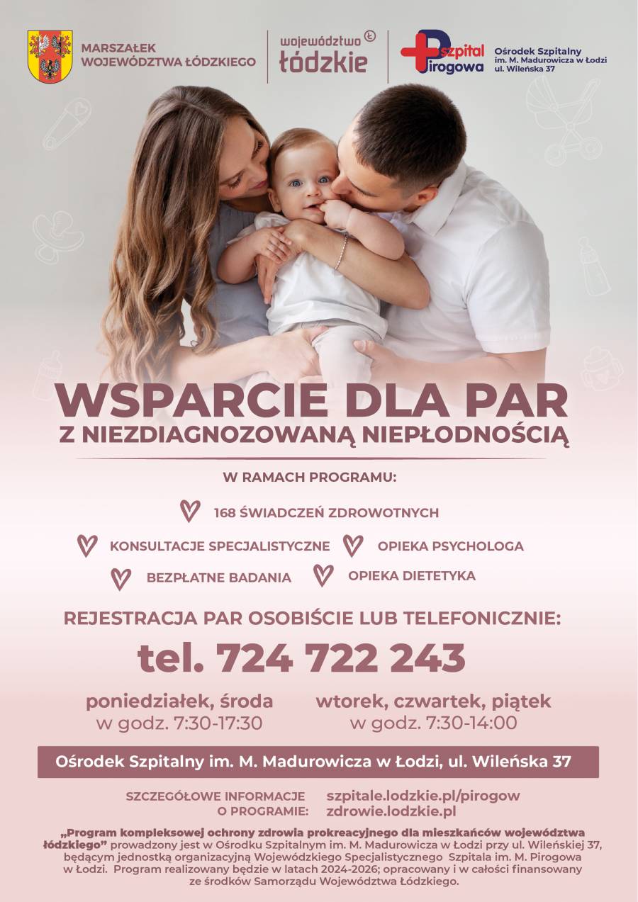 Wsparcie dla par z niezdiagnozowaną niepłodnością 