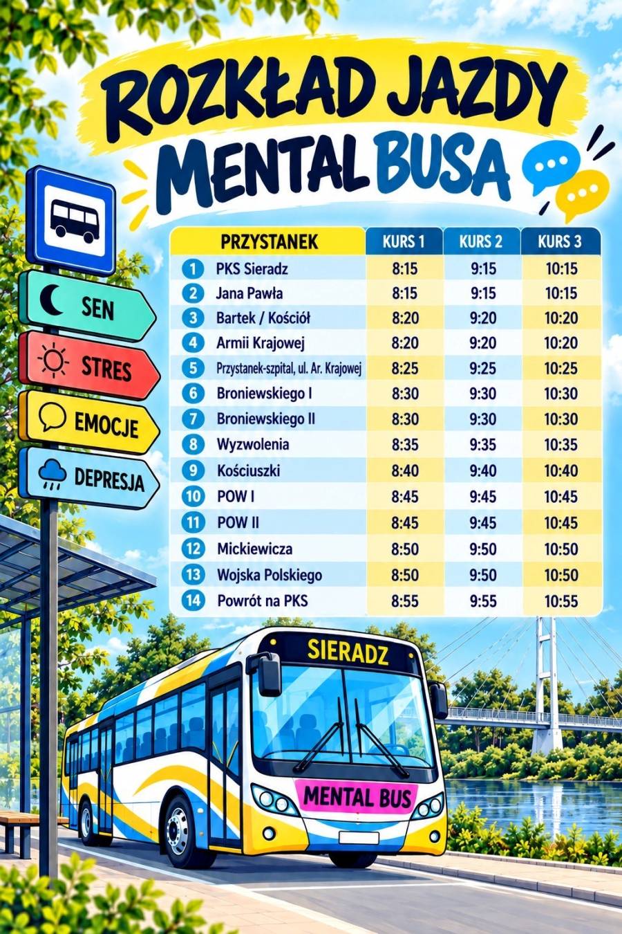 Mental Bus - przystanek dobrych rozmów! 