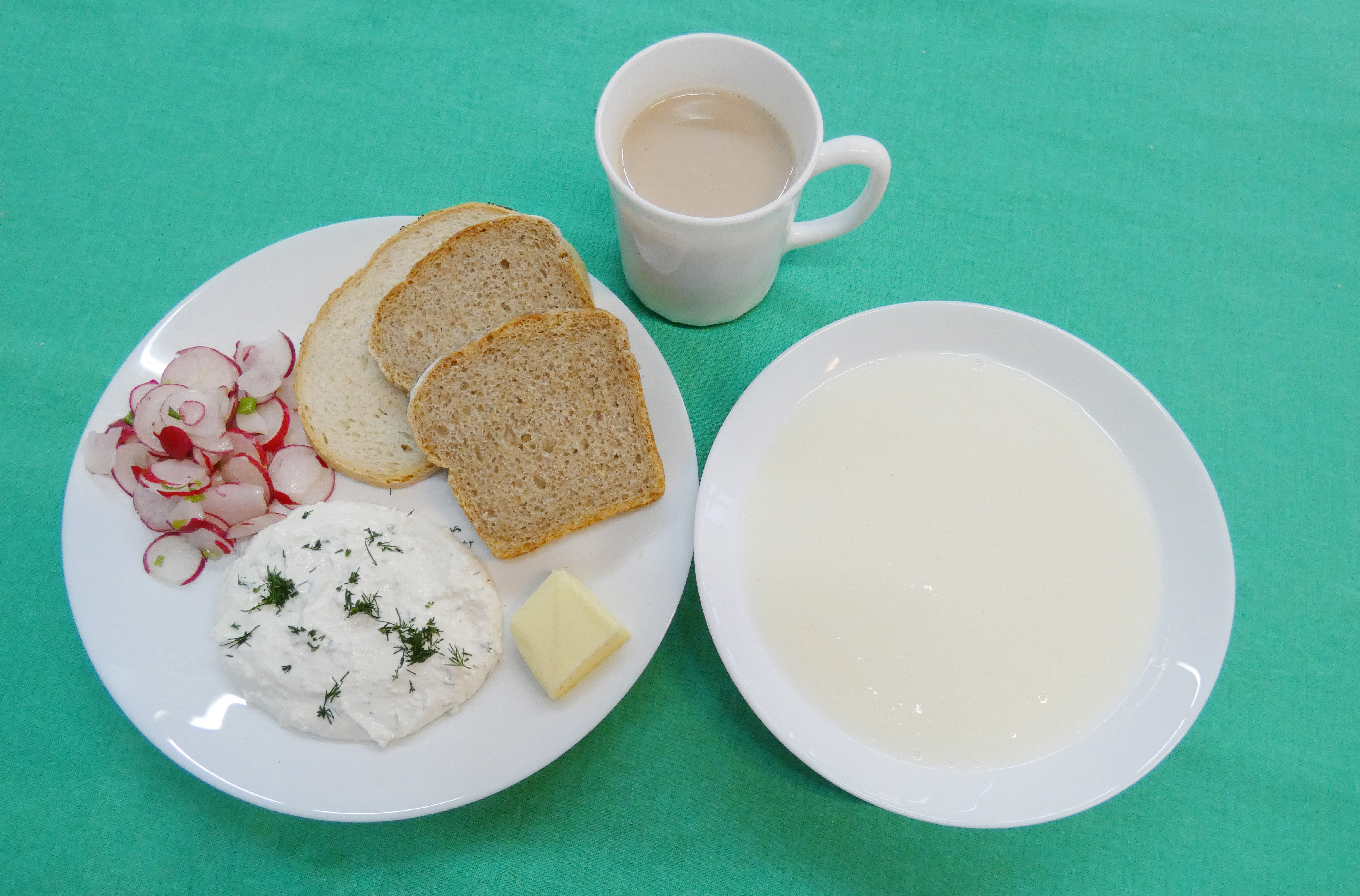 dieta podstawowa - śniadanie